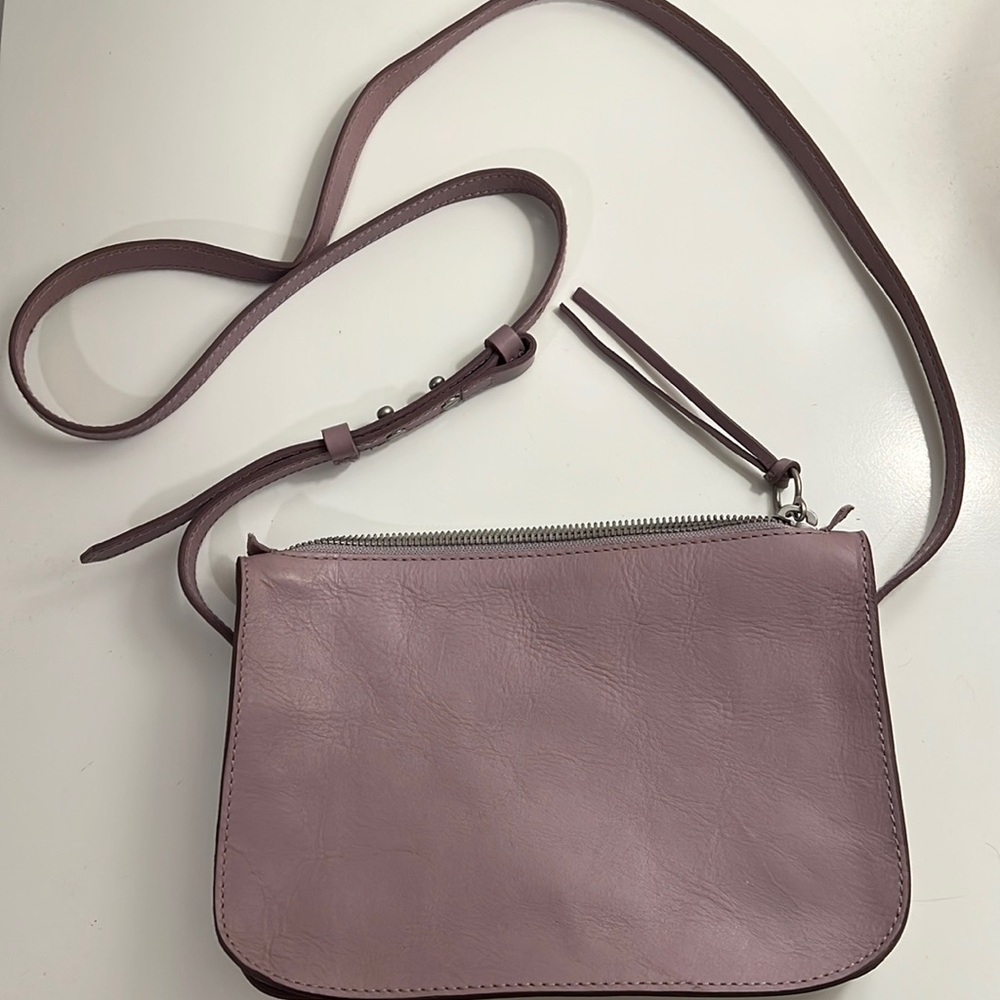 Madewell Simple Leather Crossbody Bag